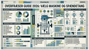 Overfræser guide 2026: Vælg maskine og spændetang